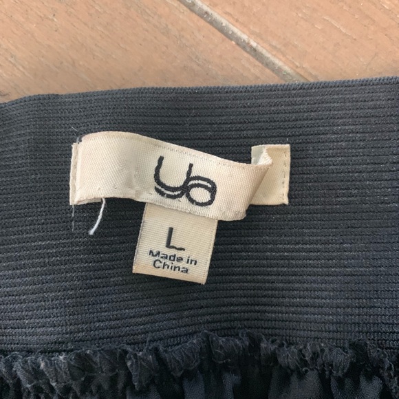 Black Strapless YA dress size L - Picture 3 of 7